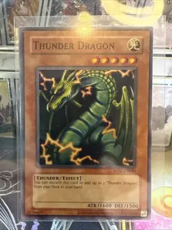 Yugioh! Thunder Dragon RP01-EN040 Retro Pack (2020 Reprint) NM - Image 1