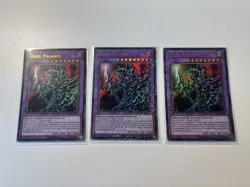 YuGiOh Dark Paladin x3 Playset HAC1-EN018 Ultra Rare 1st Edition NM - Image 1