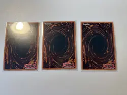 YuGiOh Dark Paladin x3 Playset HAC1-EN018 Ultra Rare 1st Edition NM - Image 2