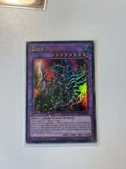 YuGiOh Dark Paladin x3 Playset HAC1-EN018 Ultra Rare 1st Edition NM - Image 3
