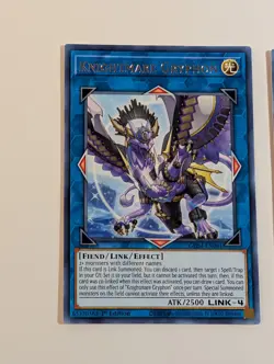 Yugioh TCG - 2x Knightmare Gryphon - GEIM-EN041 - NM + LP - 1st Edition Rare - Image 3