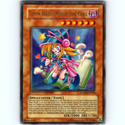 Yugioh Toon Dark Magician Girl JUMP-EN010 Limited Edition Ultra Rare - NM 💎 - Image 1