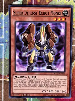 Yugioh Super Defence Robot Monki MP14-EN065 Single - Image 1