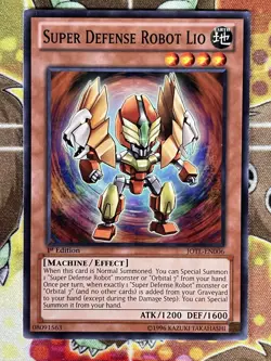 Yugioh Super Defense Robot Lio JOTL-EN006 Single - Image 1