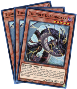 Yugioh! x3 Thunder Dragondark RA03-EN018 - Ultra Rare (UR) NM/M English - Image 1