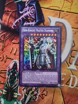 Gem-Knight Master Diamond HA07-EN059 Secret Rare NM Yugioh - Image 1
