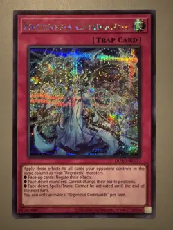 YUGIOH REGENESIS COMMANDS ASIA ENGLISH EDITION DUAD-AE077 SECRET RARE - Image 1