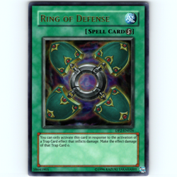 Yugioh Ring of Defense DP2-EN026 Unlimited Ultra Rare Holo - VLP-NM 💎 - Image 1