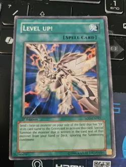 Level Up! SOD-EN041 Common 1st Edition Yugioh Card Light Play - Image 1