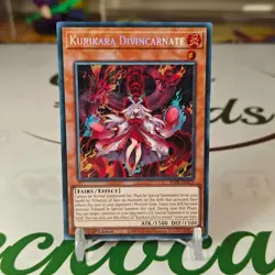 Kurikara Divincarnate BLTR-EN079 Secret Rare 1st Edition Yugioh Card Near Mint - Image 1