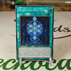 Generaider Boss Stage MYFI-EN034 Secret Rare 1st Edition YuGiOh Card Near Mint - Image 1