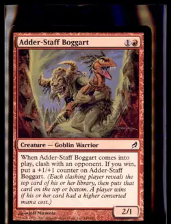 Magic: The Gathering Adder-Staff Boggart Lorwyn 5 Card Lot - Image 1