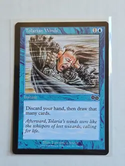 Tolarian Winds - Urza's Saga - LP - MTG Magic - Common - Instant - Image 1