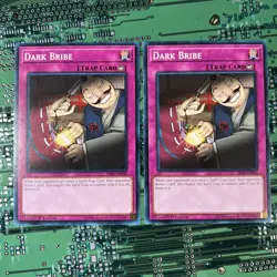 Dark Bribe - SR05-EN036 - Common 1st Edition Wave of Light Yugioh Card 2 - Image 1