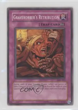 Graverobber's Retribution Unlimited YuGiOh Labyrinth of Nightmare #LON-083 08w3 - Image 1