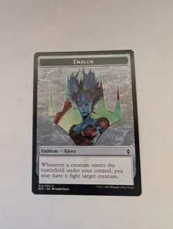 Emblem - Kiora, Master of the Depths Battle for Zendikar Regular MTG - Image 1