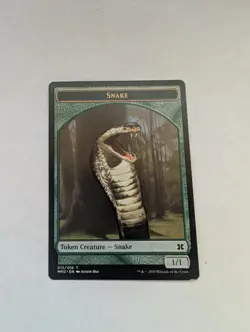 Snake Token Modern Masters MTG NM Regular - Image 1