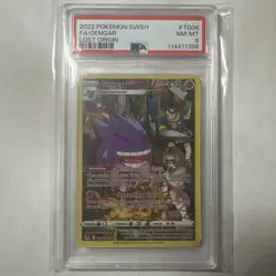 PSA 8 Gengar TG06 2022 Pokemon Sword & Shield Lost Origin 115675364 - Image 1