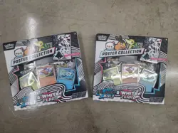 POKEMON SV10.5 BLACK BOLT WHITE FLARE POSTER COLLECTION BOX SEALED Set Of 2 - Image 2