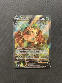 Pokemon TCG Leafeon V 167/203! MP Condition! See Description! - Image 1
