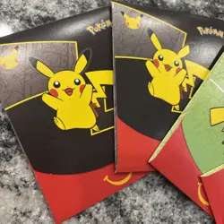 Lot of 6 Pokemon 25th Anniversary McDonalds Promo Cards Sealed Booster Packs - Image 3