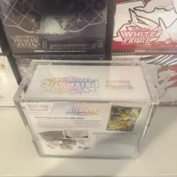 Prismatic Evolutions Pokemon Center ETB - New & Sealed - acrylic case - Image 5