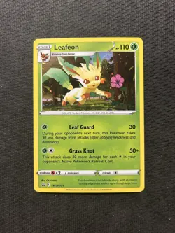 Pokemon TCG Leafeon SWSH191! LP Condition! See Description! - Image 1