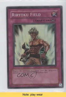 Riryoku Field Unlimited YuGiOh Labyrinth of Nightmare #LON-081 2003 READ 0c4 - Image 1