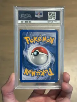 2005 Pokemon Latias Gold Star EX Deoxys Holo Rare #105 PSA 8 Swirl - Image 2