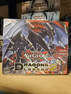 YuGiOh Dragons Of Legends 2 1st Edition booster box NEW SEALED ENGLISH - Image 1