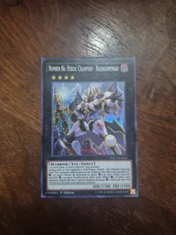 Yugioh Number 86: Heroic Champion - Rhongomyniad WSUP-EN022 Secret Rare 1st NM - Image 1