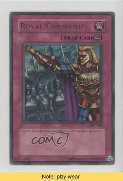 Royal Command Unlimited YuGiOh Labyrinth of Nightmare #LON-080 2003 READ u3f - Image 1