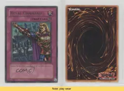 Royal Command Unlimited YuGiOh Labyrinth of Nightmare #LON-080 2003 READ u3f - Image 3