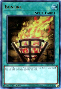 Yugioh! Bonfire - RA03-EN073 - Ultra Rare (UR) NM/M - Quarter Century Bonanza - Image 1