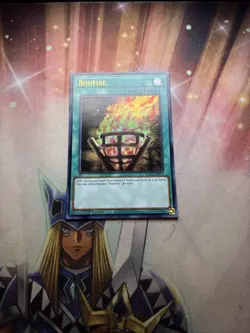 Yugioh! Bonfire - RA03-EN073 - Ultra Rare (UR) NM/M - Quarter Century Bonanza - Image 1