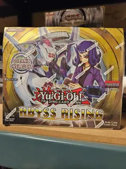 YuGiOh Abyss Rising 1st Edition Booster Box NEW SEALED ENGLISH - Image 1
