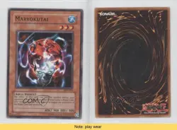 Maryokutai Unlimited YuGiOh Labyrinth of Nightmare #LON-076 2003 READ 1a1 - Image 3