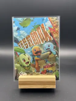 Pokemon Chinese Eif-Baby 3.0 Card: Chikorita, Charmander, and Squirtle - Image 1