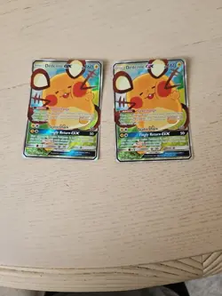 Pokemon Card - Dedenne GX 195a/214 Trainer's Toolkit Full Alt Art Promo Holo NM - Image 1