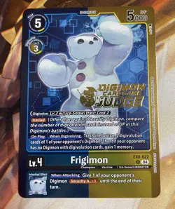 Digimon Card Game Judge Frigimon EX8-022 R Foil - Image 1