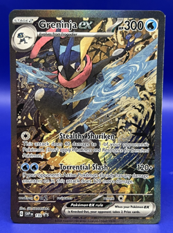 2024 Pokemon Card Greninja EX 132 Sv: Scarlet & Violet Promo Holo NM - Image 1