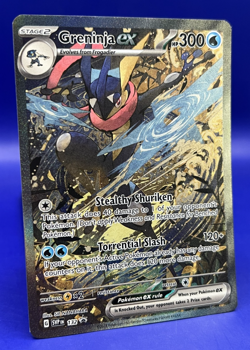 2024 Pokemon Card Greninja EX 132 Sv: Scarlet & Violet Promo Holo NM - Image 2