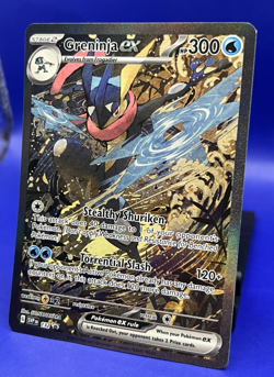 2024 Pokemon Card Greninja EX 132 Sv: Scarlet & Violet Promo Holo NM - Image 3