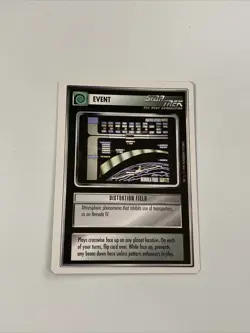 Star Trek CCG Event Distortion Field Uncommon Card - Image 1