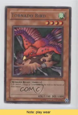 Tornado Bird Unlimited YuGiOh Labyrinth of Nightmare #LON-072 2003 READ 0j6 - Image 1