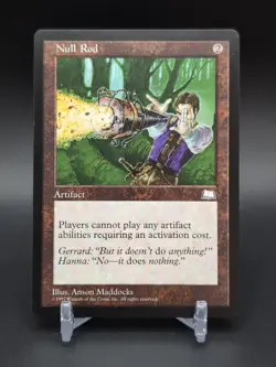 MTG Null Rod Weatherlight Lightly Played Magic the Gathering Reserved List - Image 3