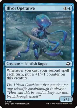 Illvoi Operative -Foil Near Mint MTG Edge of Eternities - Image 1