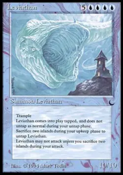 Leviathan - Light Play MTG The Dark - Image 1