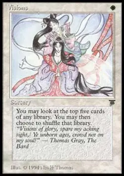 Visions - Light Play MTG Legends - Image 1