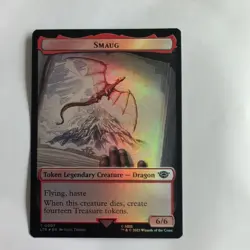 MTG The Lord of the Rings:Tales of Middle-earth- Smaug (0007) /Food (0009) - Image 1